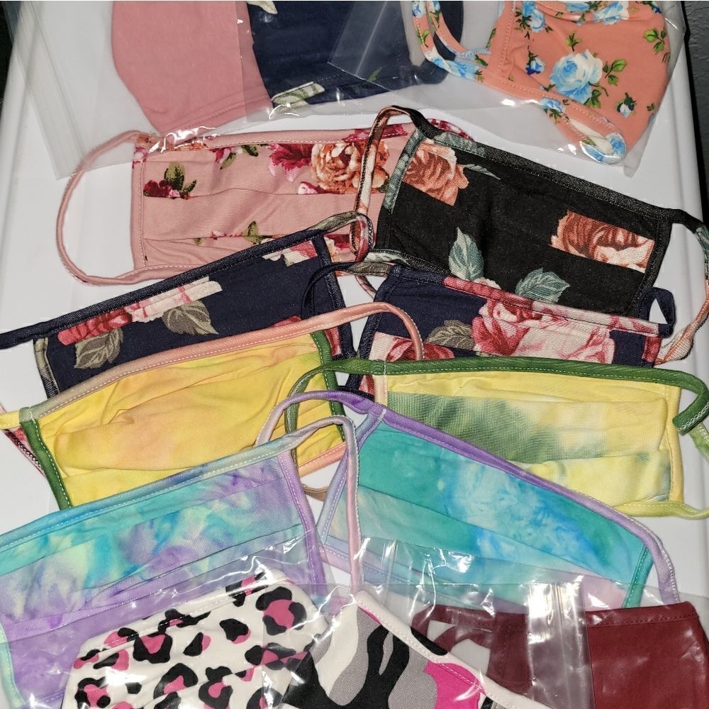 Adult Face Masks 6 pack